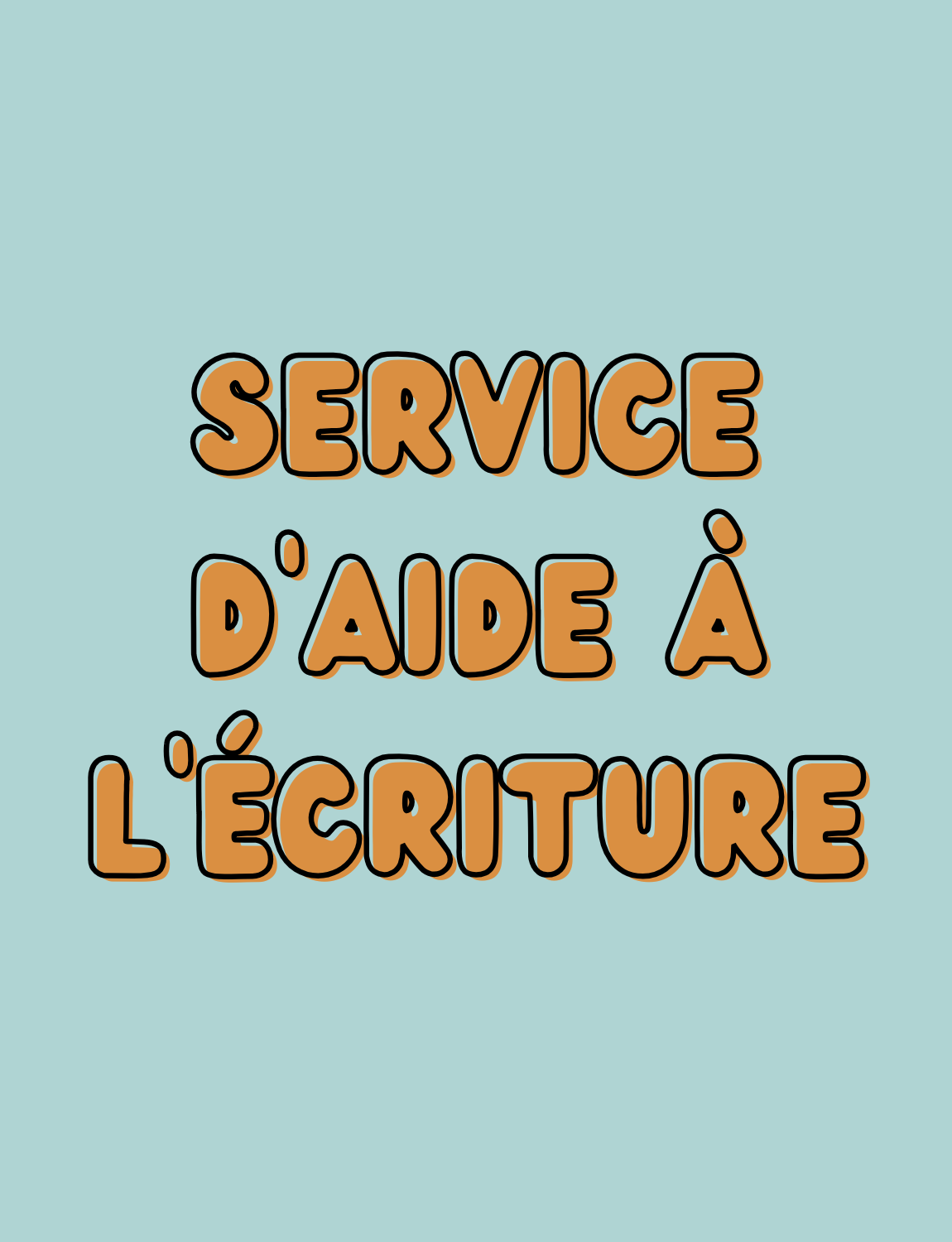 Service d'aide à l'écriture